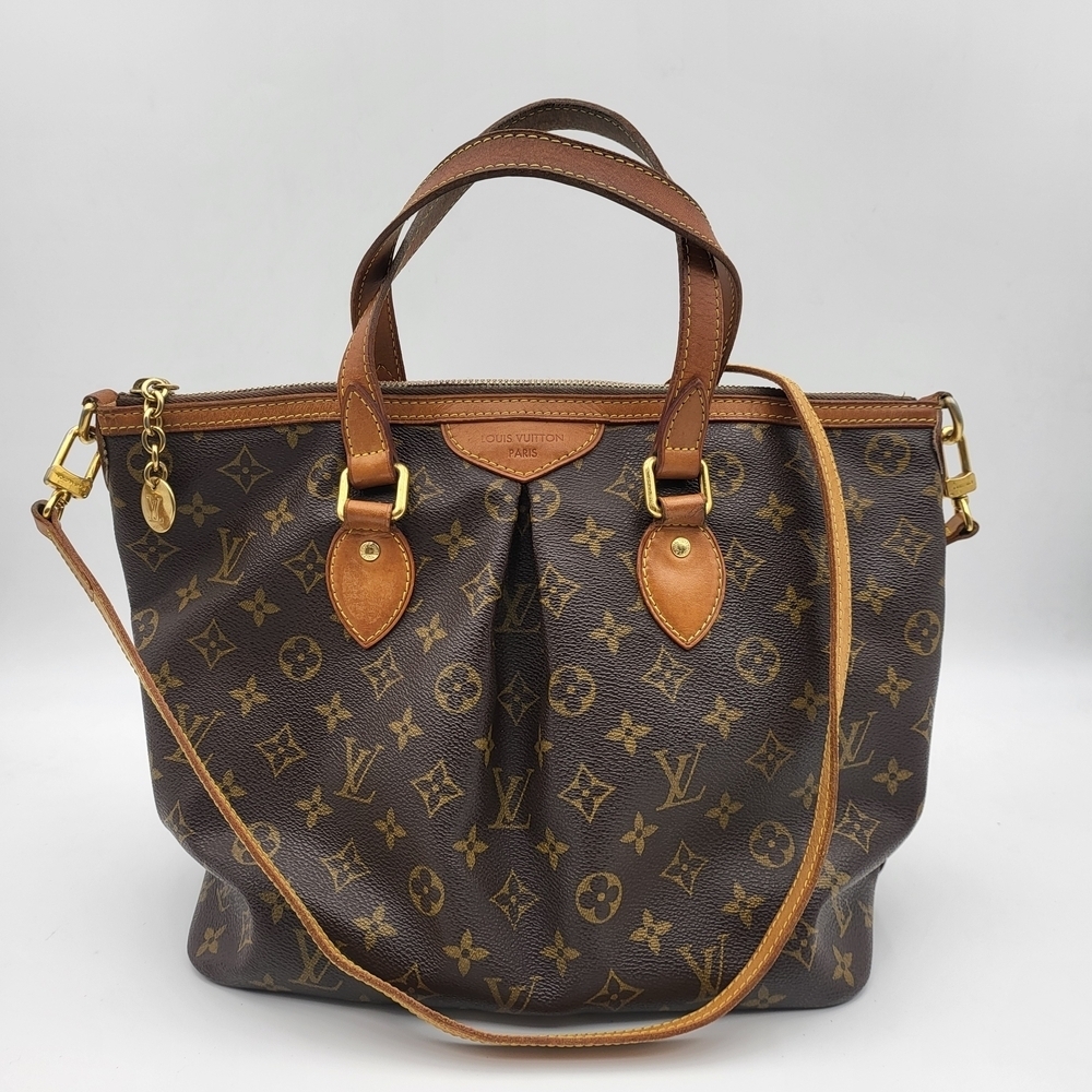 Louis Vuitton Palermo Handbag Monogram Canvas PM..Authentic... - Picture 1 of 16